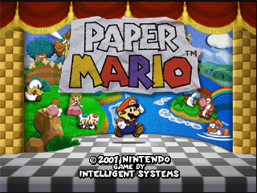 Paper Mario Multiplayer - Screenshot - Game Title Image