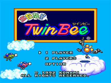 Detana!! TwinBee - Screenshot - Game Title Image