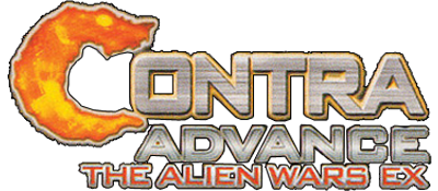 Contra Advance: The Alien Wars EX - Clear Logo Image