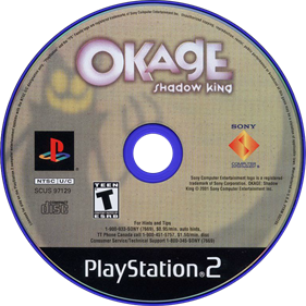 Okage: Shadow King - Disc Image