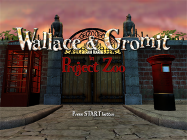 Wallace & Gromit in Project Zoo - Screenshot - Game Title