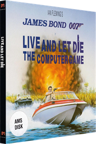 James Bond 007: Live and Let Die: The Computer Game - Box - 3D Image