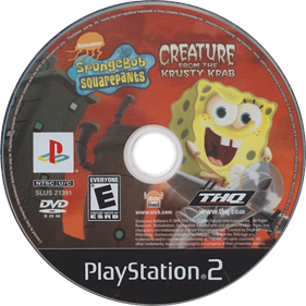 SpongeBob SquarePants: Creature from the Krusty Krab - Disc Image