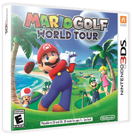 Mario Golf: World Tour - Box - 3D Image