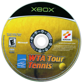 WTA Tour Tennis  - Disc Image