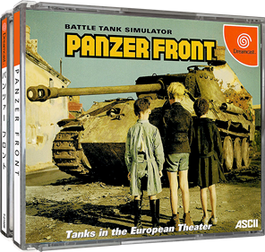 Panzer Front - Box - 3D Image