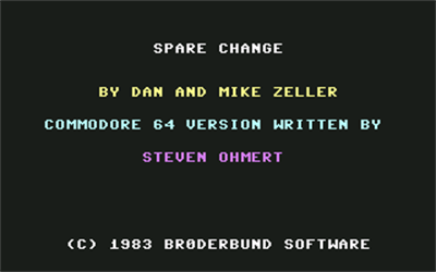 Spare Change - Screenshot - Game Title Image