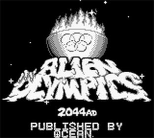 Alien Olympics - Screenshot - Game Title Image