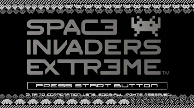 Spac3 Invaders Extr3me - Screenshot - Game Title Image