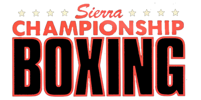 Sierra Championship Boxing - Clear Logo