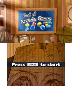 Best of Arcade Games - Screenshot - Game Title Image