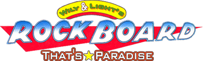 Wily & Right no RockBoard: That's Paradise - Clear Logo Image