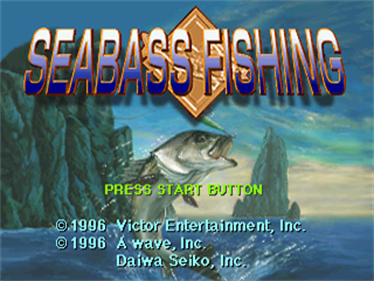 Sea Bass Fishing - Screenshot - Game Title Image