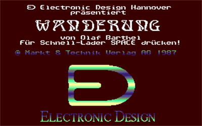 Wanderung - Screenshot - Game Title Image