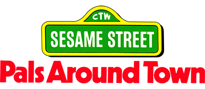 Sesame Street: Pals Around Town - Clear Logo Image