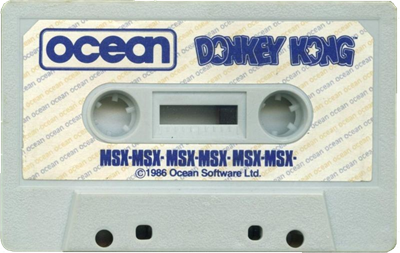 Donkey Kong (Ocean Software) - Cart - Front Image