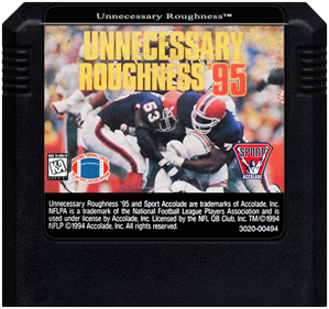 Unnecessary Roughness '95 - Cart - Front Image