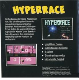 Hyperrace - Box - Back Image