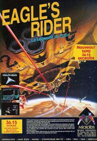 Eagle's Rider - Advertisement Flyer - Front Image