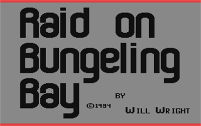 Raid on Bungeling Bay - Screenshot - Game Title Image