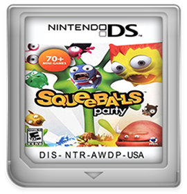 Squeeballs Party - Fanart - Cart - Front