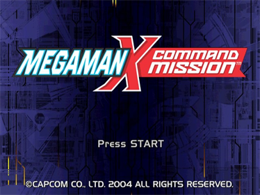 Mega Man X: Command Mission - Screenshot - Game Title Image