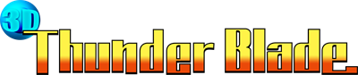 3D Thunder Blade - Clear Logo Image