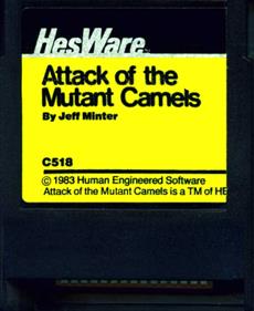 Attack of the Mutant Camels (HesWare) - Fanart - Cart - Front