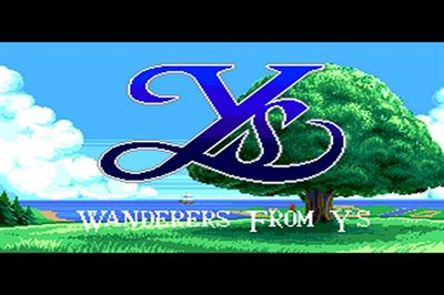 Ys III: Wanderers from Ys - Screenshot - Game Title Image