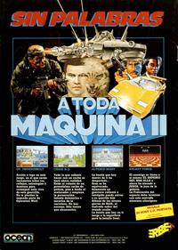 A Toda Maquina II - Advertisement Flyer - Front Image