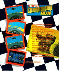 Championship Run - Box - Back Image