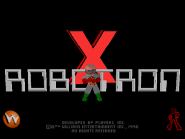 Robotron X - Screenshot - Game Title Image