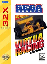 Virtua Racing Deluxe - Box - Front - Reconstructed