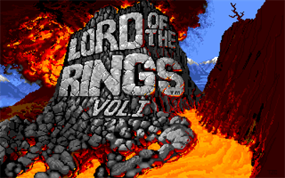 J.R.R. Tolkien's The Lord of the Rings, Vol. I - Screenshot - Game Title Image