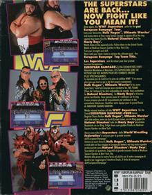 WWF European Rampage Tour - Box - Back Image