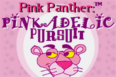 Pink Panther: Pinkadelic Pursuit - Screenshot - Game Title