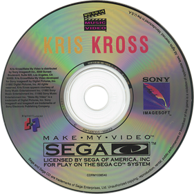 Make My Video: Kris Kross - Disc Image