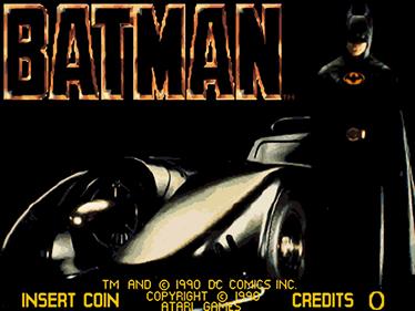 Batman (Atari) - Screenshot - Game Title Image