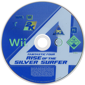 Fantastic Four: Rise of the Silver Surfer - Disc Image