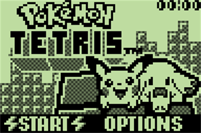 Pokémon Tetris - Screenshot - Game Title Image