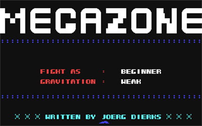 Megazone - Screenshot - Game Select Image