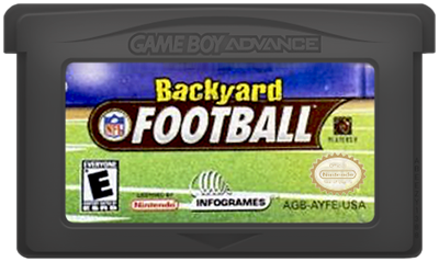 Backyard Football - Cart - Front Image