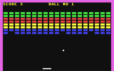 64 Breakout - Screenshot - Gameplay Image