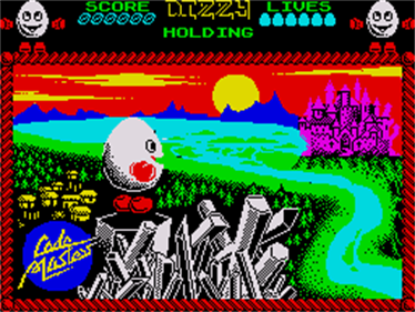 Dizzy: The Ultimate Cartoon Adventure - Screenshot - Game Title Image