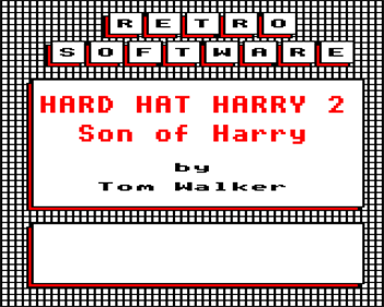 Hard Hat Harry 2 - Screenshot - Game Title Image