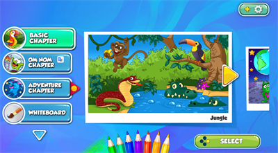 Coloring Book - Screenshot - Game Select Image