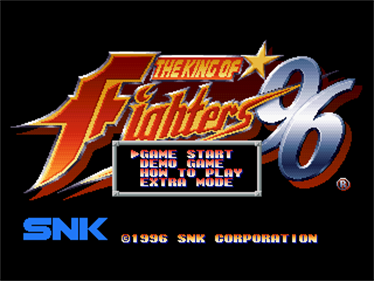 The King of Fighters '96 - Screenshot - Game Title Image