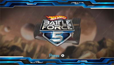 Hot Wheels: Battle Force 5 - Screenshot - Game Title Image
