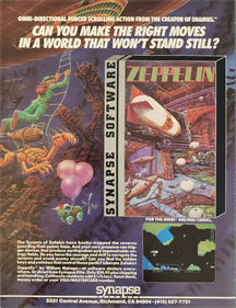 Zeppelin - Advertisement Flyer - Front Image