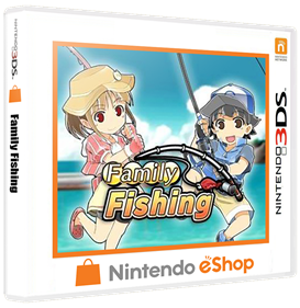 Family Fishing - Box - 3D Image